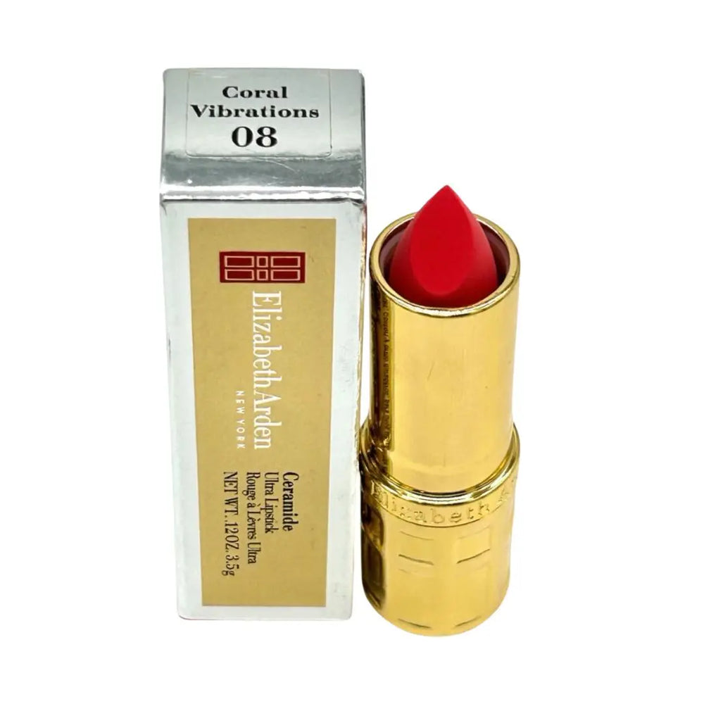 Elizabeth Arden Ceramide Ultra Lipstick Color 3.5g - 08 Coral Vibrations Elizabeth Arden