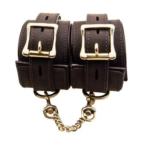 BOUND Nubuck Leather Ankle Restraints Bound