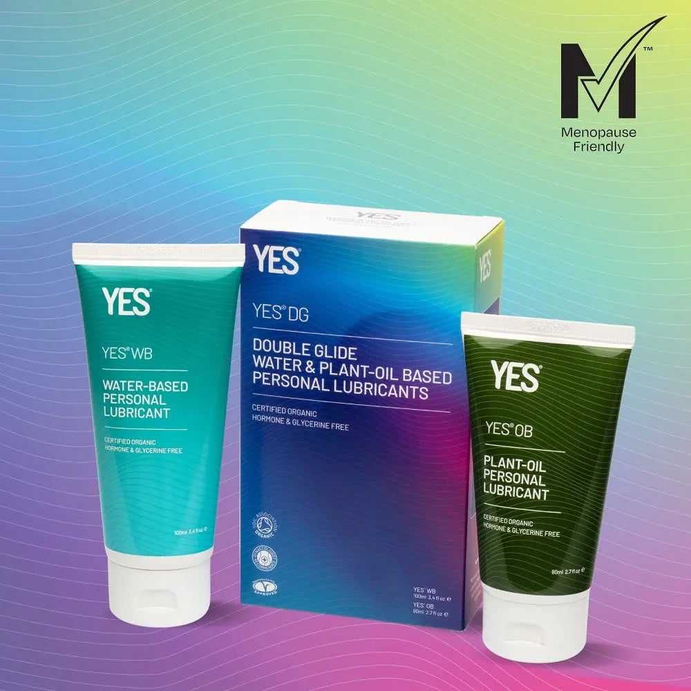 YES Double Glide Natural Lubricant Combo Pack YES