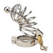 Impound Corkscrew Male Chastity Device with Penis Plug Impound