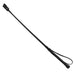 Bound Noir Nubuck Leather Riding Crop