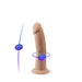 SilexD 6 inch Realistic Silicone Dual Density Dildo with Suction Cup SilexD