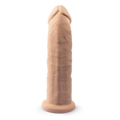 SilexD 9 inch Realistic Girthy Silicone Dual Density Dildo with Suction Cup SilexD