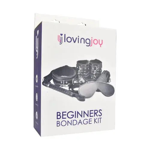 Bound to Play Beginner's Bondage Kit Black (8 Piece) Bound to Play