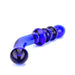 Spectrum Ribbed G-Spot Glass Dildo Spectrum