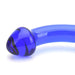 Spectrum Ribbed G-Spot Glass Dildo Spectrum