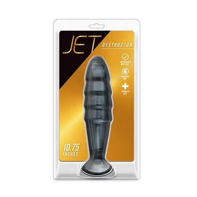 Jet Destructor Extra Large Butt Plug 10.75 Inches Blush Novelties