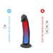 SilexD 6 inch Realistic Silicone Dual Density Dildo with Suction Cup Black SilexD