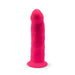 SilexD 7.5 inch Realistic Silicone Dual Density Dildo with Suction Cup Pink SilexD