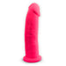 SilexD 9 inch Realistic Silicone Dual Density Dildo with Suction Cup Pink SilexD