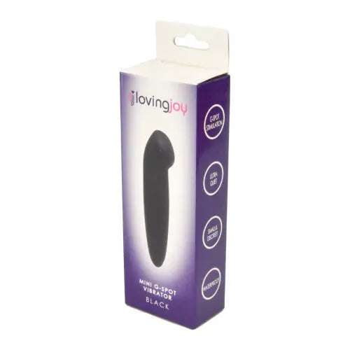 Loving Joy Mini G-Spot Vibrator Black Loving Joy