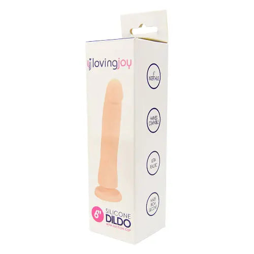 Loving Joy Realistic Silicone 6 Inch Strap-On Dildo Loving Joy