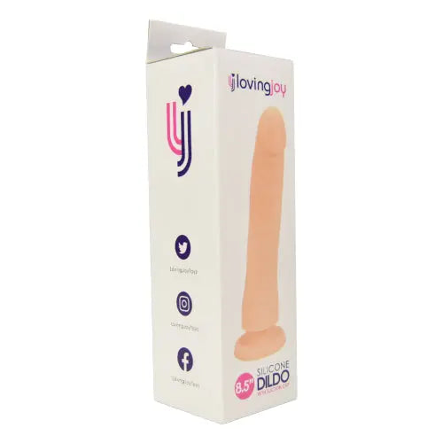 Loving Joy Realistic Silicone 8.5 Inch Strap-On Dildo Loving Joy