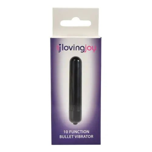 Loving Joy 10 Function Obsidian Bullet Vibrator Loving Joy