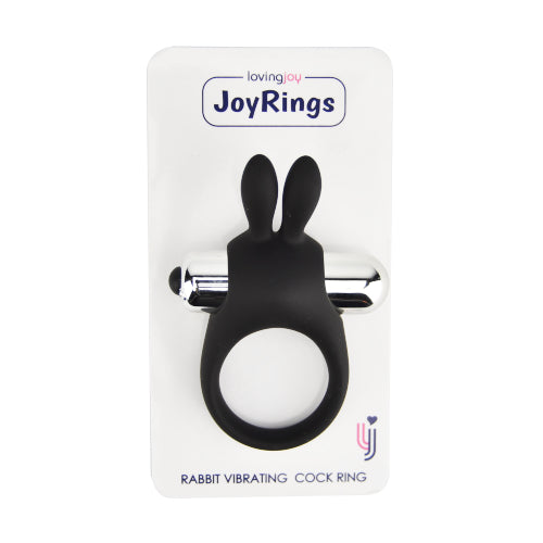 JoyRings Silicone Rabbit Vibrating Cock Ring JoyRings