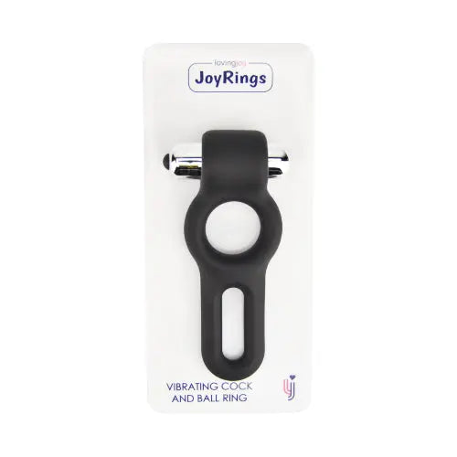 JoyRings Silicone Vibrating Cock and Ball Ring JoyRings