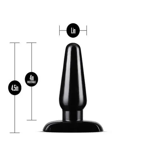 Anal Adventures Basic Plug Kit Black Blush Novelties