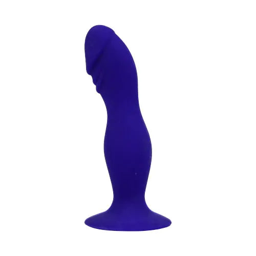 Loving Joy 6 Inch Silicone Dildo with Suction Cup Midnight Blue Loving Joy