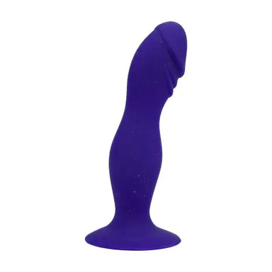 Loving Joy 6 Inch Silicone Dildo with Suction Cup Midnight Blue Loving Joy