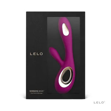 Lelo Soraya Wave Dual Action Vibrator Deep Rose Lelo