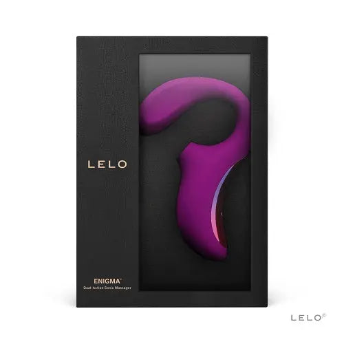 LELO Enigma Dual Stimulation Sonic Massager Deep Rose LELO