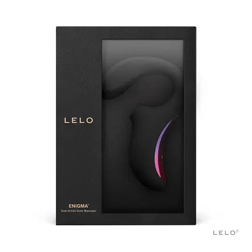 LELO Enigma Dual Stimulation Sonic Massager Black LELO