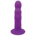 Adrien Lastic Dual Density Cushioned Core Vibrating Suction Cup Ribbed Silicone Dildo 7 Inch