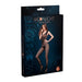 Moonlight Open Crotch Lace Bodystocking Black One Size Moonlight Lingerie