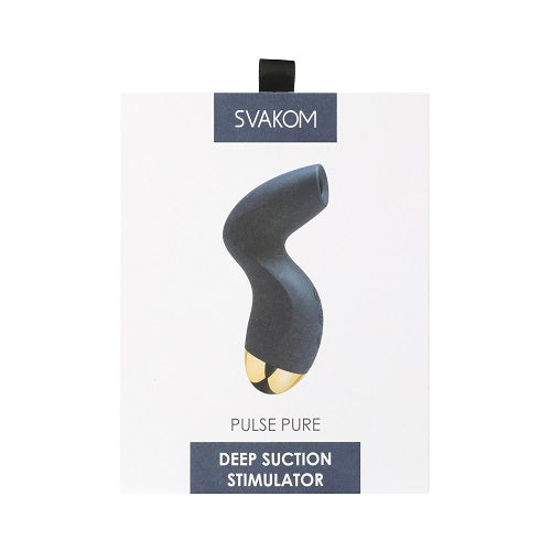 Svakom Pulse Pure Suction Stimulator Navy Blue Svakom