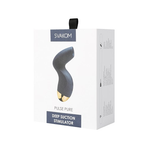 Svakom Pulse Pure Suction Stimulator Navy Blue Svakom