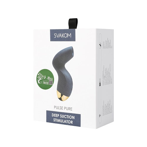 Svakom Pulse Pure Suction Stimulator Navy Blue Svakom