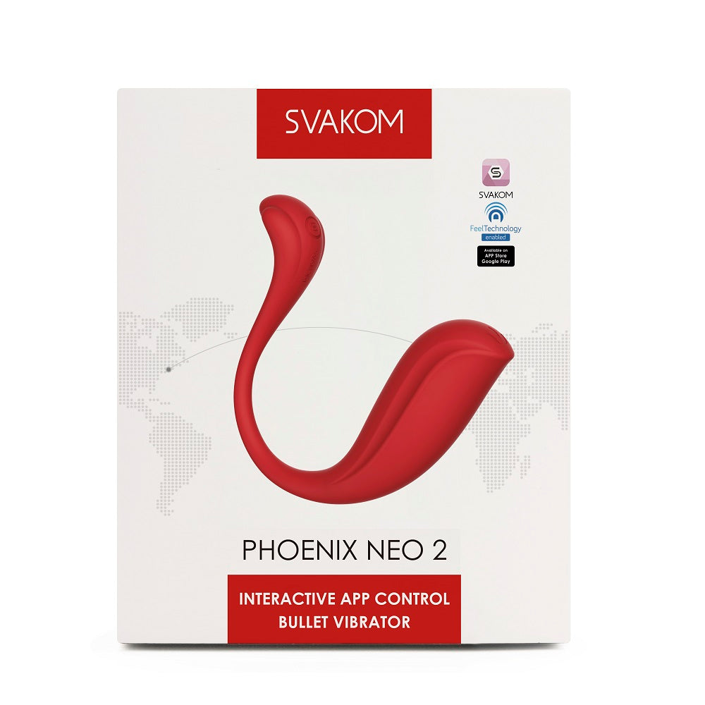 Svakom Phoenix Neo 2 Interactive App Controlled Vibrator Svakom