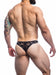 C4M L4CE Thong Black Extra Large Cut 4 Men