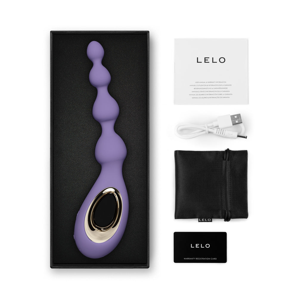 LELO Soraya Anal Beads Violet Dusk LELO