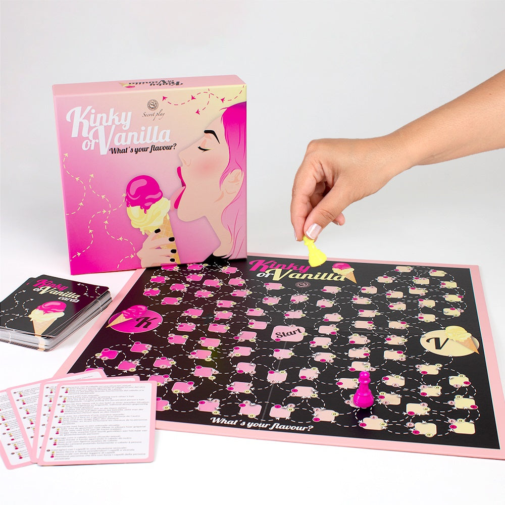 Kinky or Vanilla Board Game Secret Play