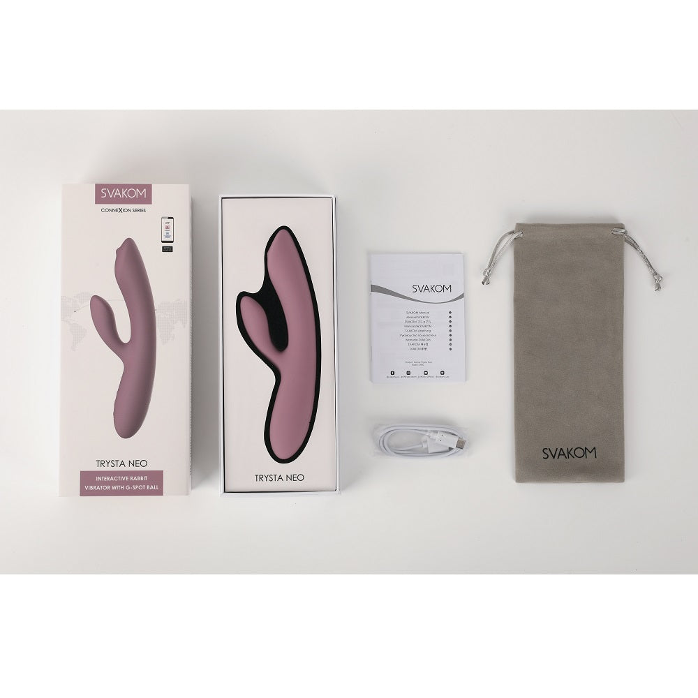 Svakom Trysta Neo Targeted Rolling G-Spot Rabbit Vibrator Svakom