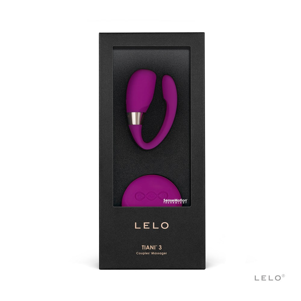 LELO Tiani 3 Couples Massager Deep Rose LELO