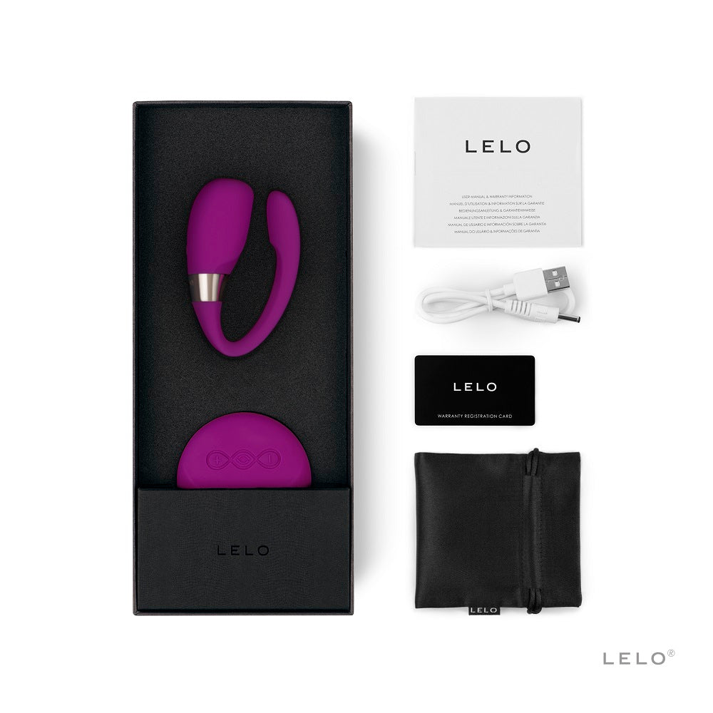 LELO Tiani 3 Couples Massager Deep Rose LELO