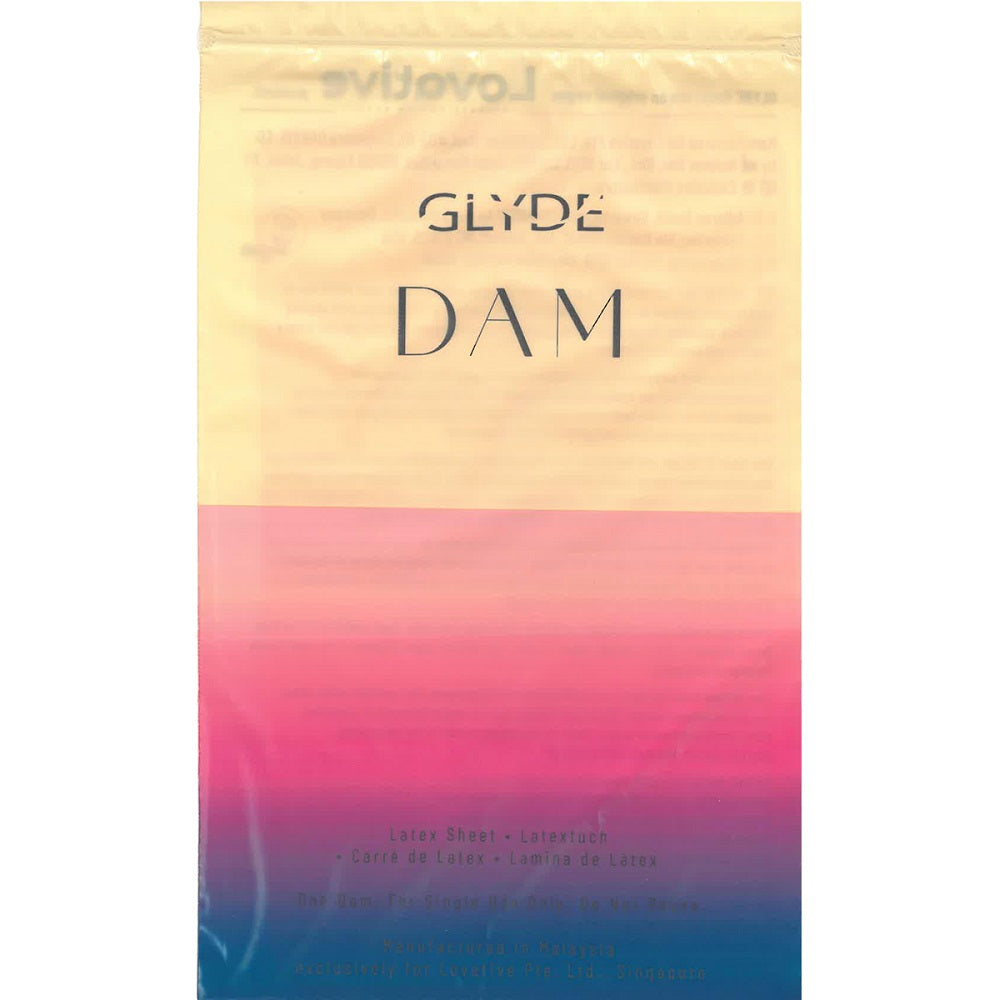 Glyde Vegan Dams Mixed Flavour 4 Pack Glyde Vegan Condoms