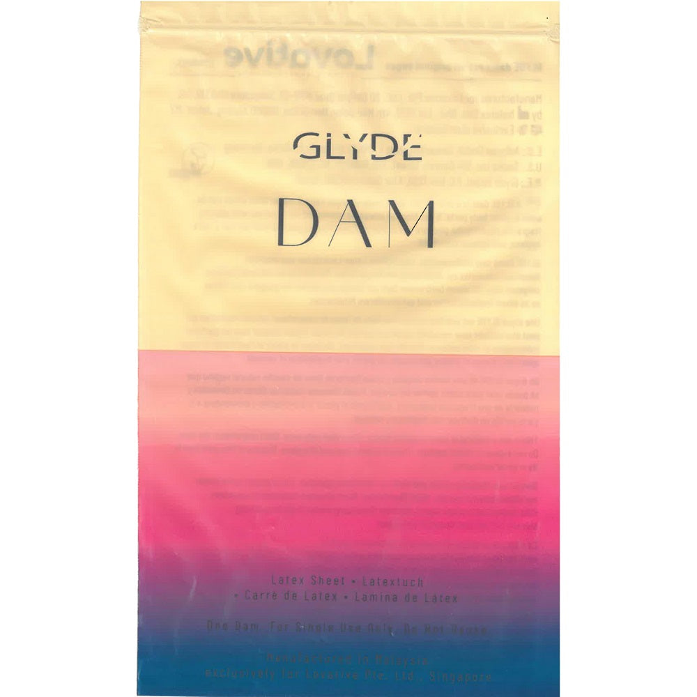 Glyde Vegan Dams Mixed Flavour 4 Pack Glyde Vegan Condoms