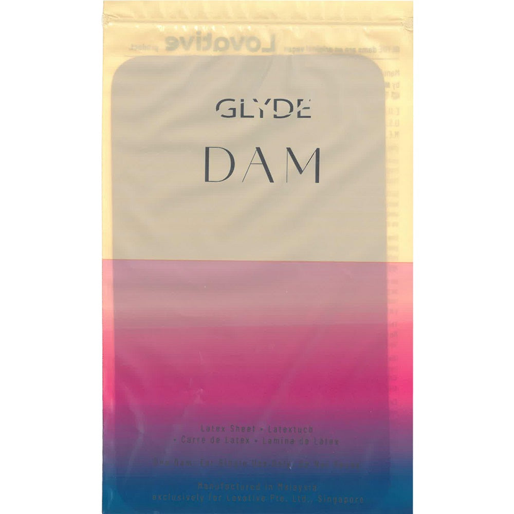 Glyde Vegan Dams Mixed Flavour 4 Pack Glyde Vegan Condoms