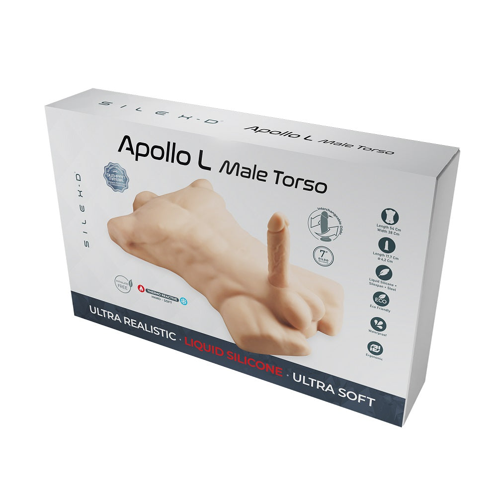 SilexD Apollo Male Pleasure Doll with Interchangeable Dildo SilexD