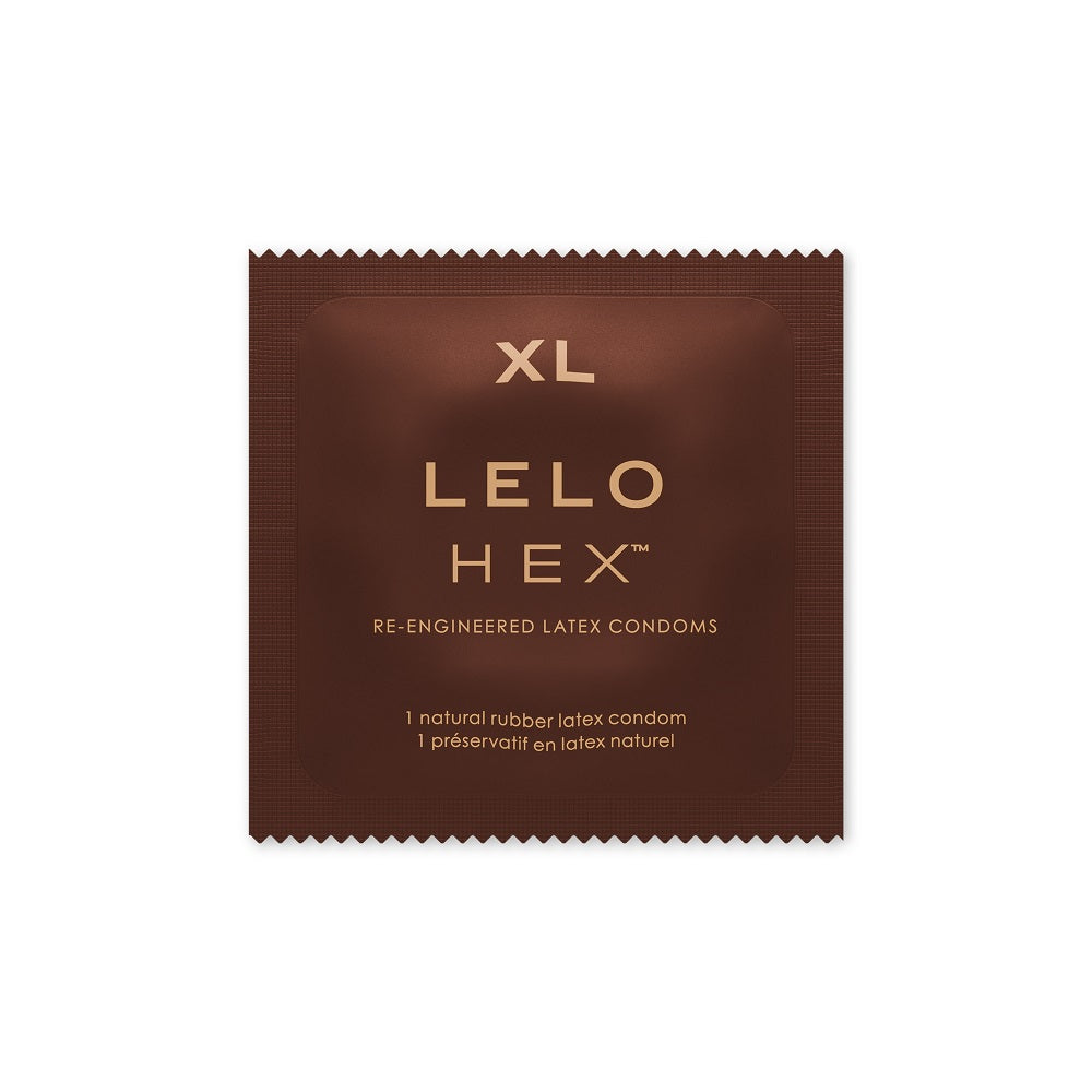 LELO HEX Condoms Respect XL 3 pack LELO