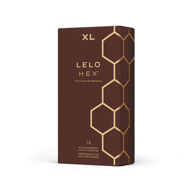 LELO HEX Condoms Respect XL 12 pack LELO