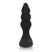 Beaded Vibrating Anal Plug with Remote Control Black Shots Toys