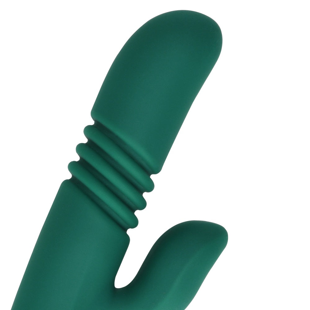 Thrusting and Rotating Rabbit Vibrator Shots Toys