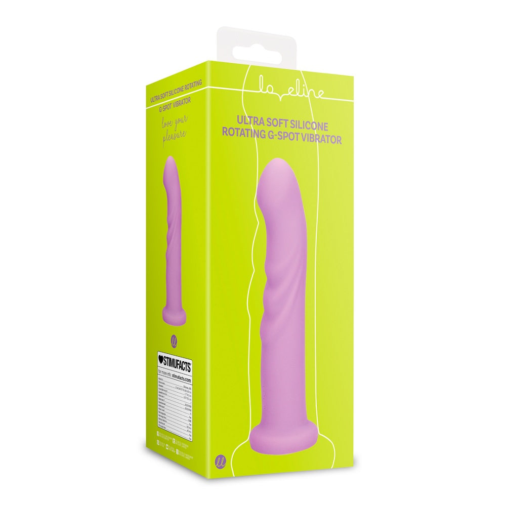 Ultra Soft Silicone Rotating G-Spot Vibrator Shots Toys