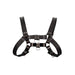 Bulldog Leather Chest Harness - S/M Shots Toys