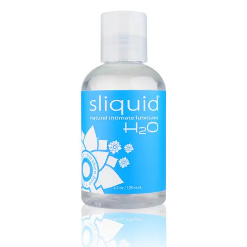 Sliquid Naturals H20 Waterbased Lubricant-125ml Sliquid