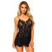 Leg Avenue Rose Lace Flair Chemise Leg Avenue